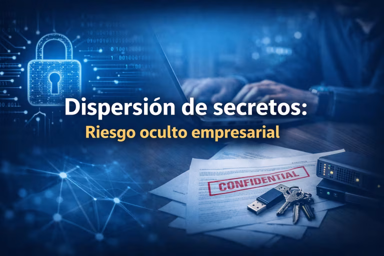 Dispersión de secretos empresariales y riesgos de seguridad en infraestructura tecnológica